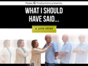 What I Should Have Said | August 2, 2025 8:30 PM